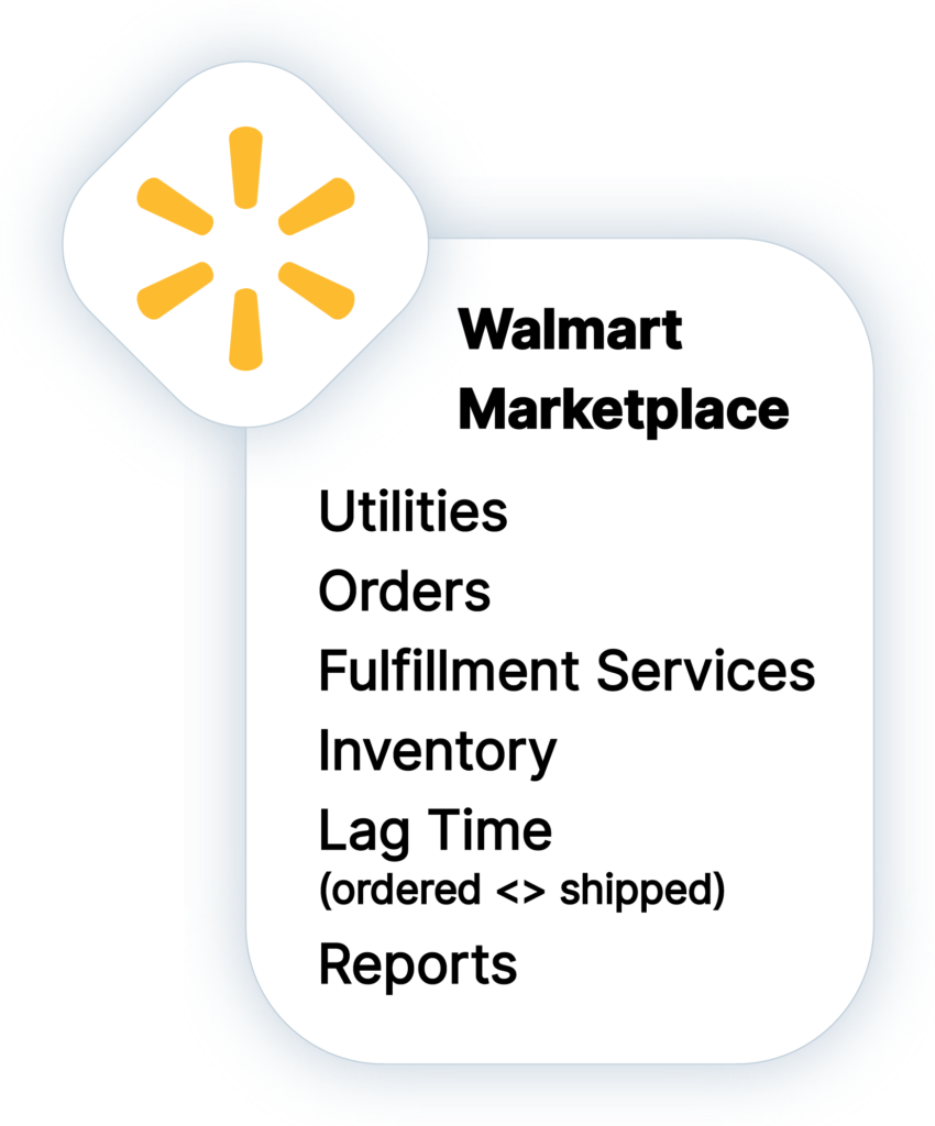 Walmart Marketplace API data connector